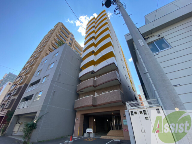 建物外観　札幌市中央区南３条東「プルミエール札幌」