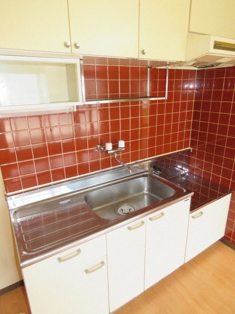 キッチン　広いキッチンスペース☆