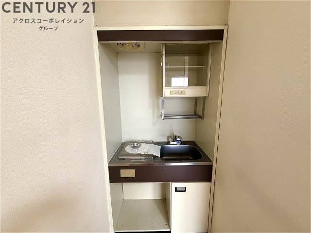 キッチン　IH1口コンロ付きのコンパクトなキッチン♪
