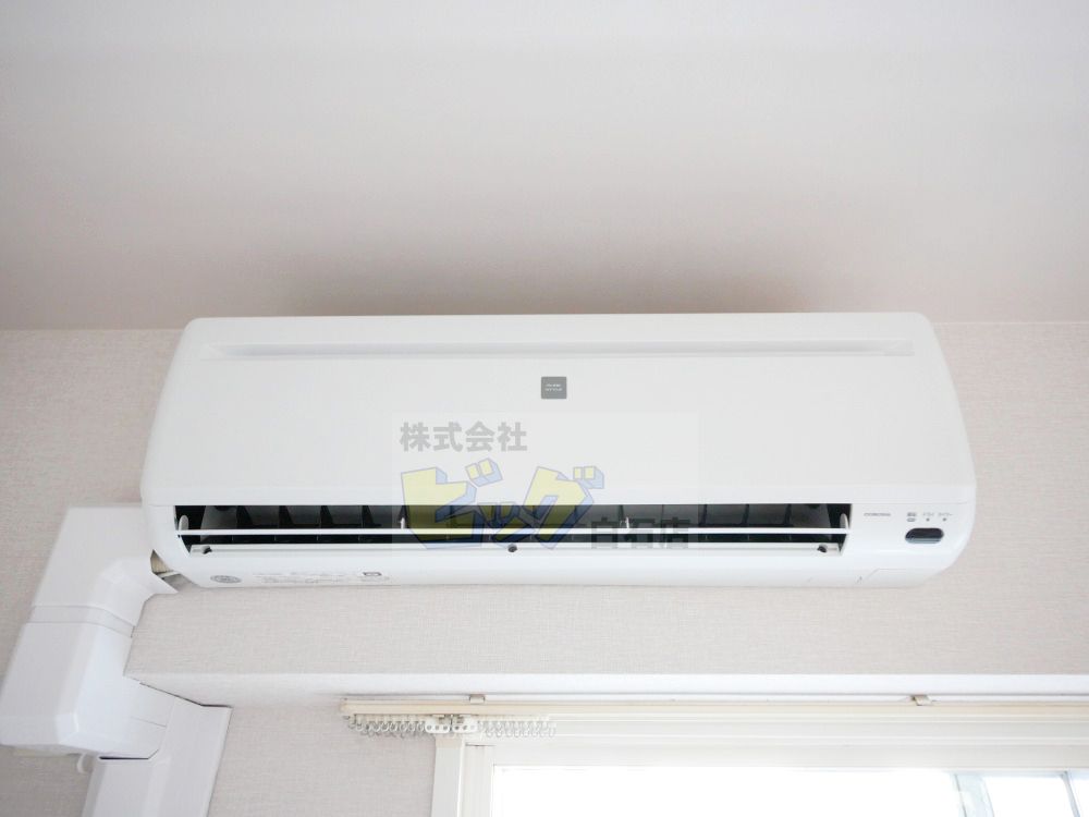 その他設備　エアコン完備で暑い夏も快適です♪