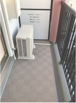 バルコニー　別号室の参考写真となります