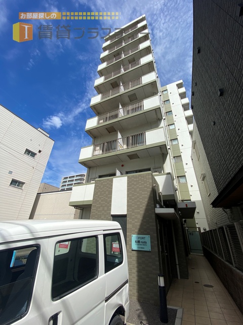 建物外観　モデル体型な外観。