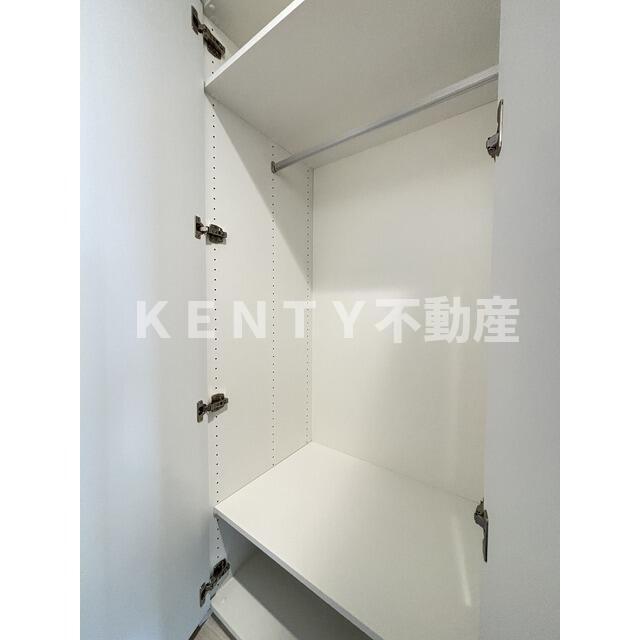 収納　十分な収納スペースがあります