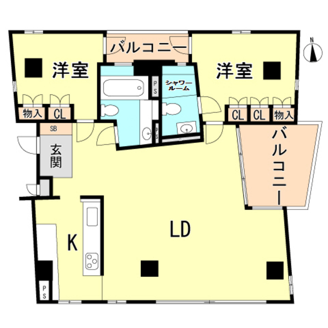 CRESCENT-Tの間取り写真