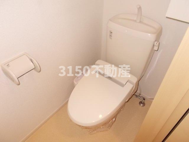 トイレ　ゆったりとした空間のトイレです