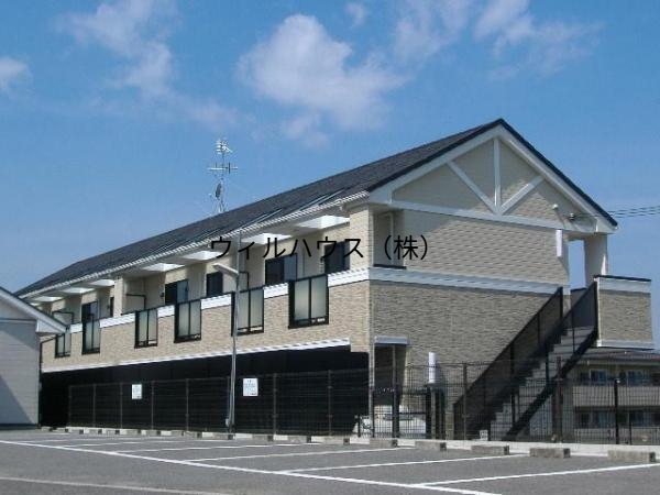 建物外観　かわいいハイツです！