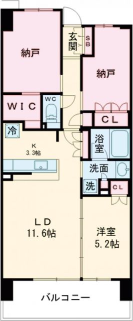 ジオ京都西院の間取り写真