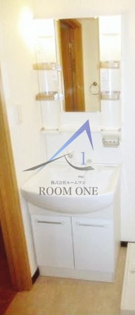 洗面設備　洗面台です。