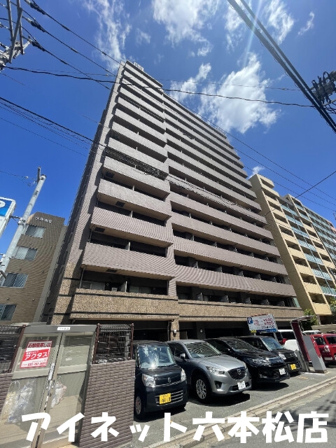 建物外観　人気のペット可1K物件です。