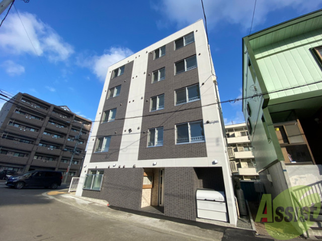 建物外観　札幌市東区北４１条東「ラフィーネ栄町」