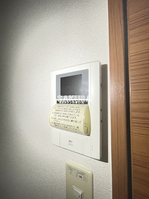 セキュリティ　安心のモニター付きインターホンです♪