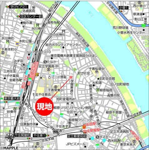 建物外観　地図詳細