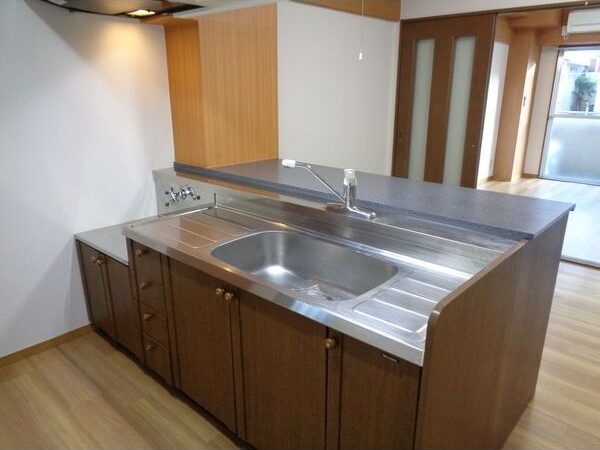 キッチン　※写真は同じマンションの違う部屋のものになります。