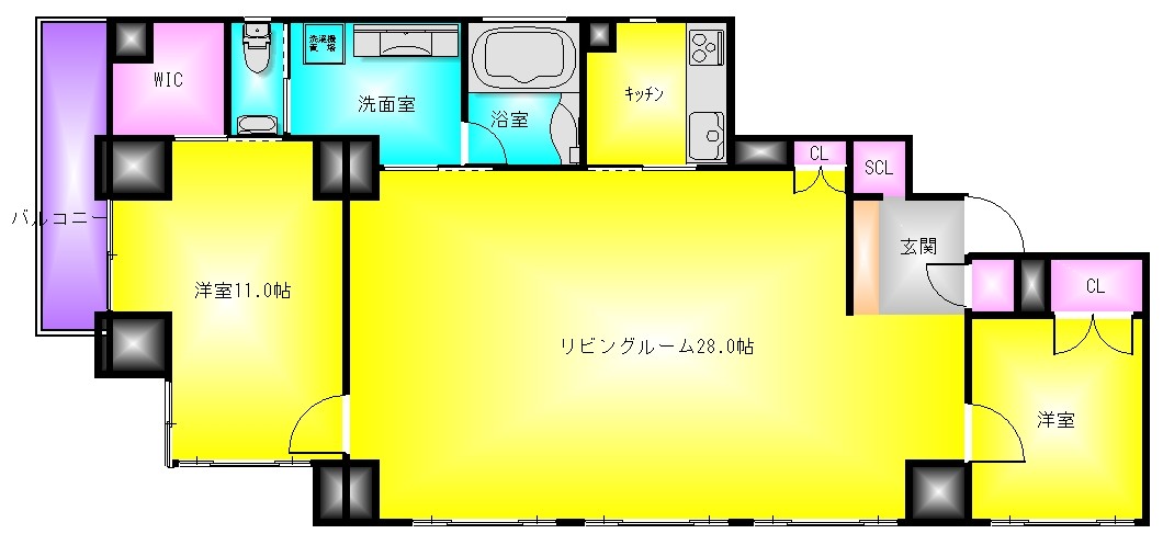 SHUNKI上本町の間取り写真