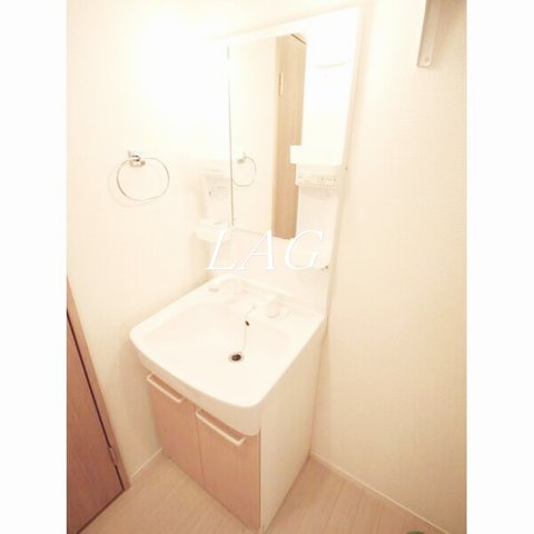 洗面設備　洗面台です。
