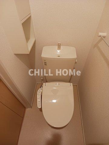 湘南新宿ライン高海 高崎問屋町駅 徒歩19分 2階建 築10年のトイレ写真
