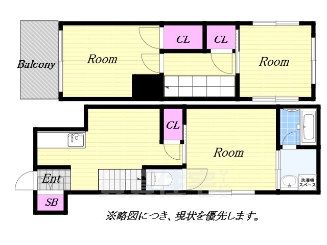 港晴3丁目戸建ての間取り写真
