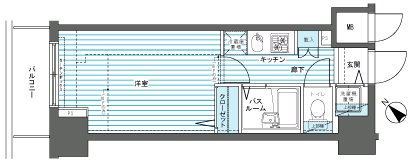 フェニックス新横濱参番館の間取り写真