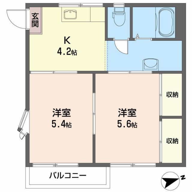 イーストパーク300の間取り写真
