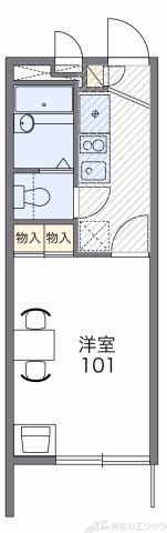 レオパレスウィニング ロードの間取り写真