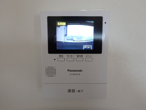 セキュリティ　TVモニター付きインターホン