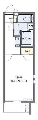 クレイノショコラの間取り写真
