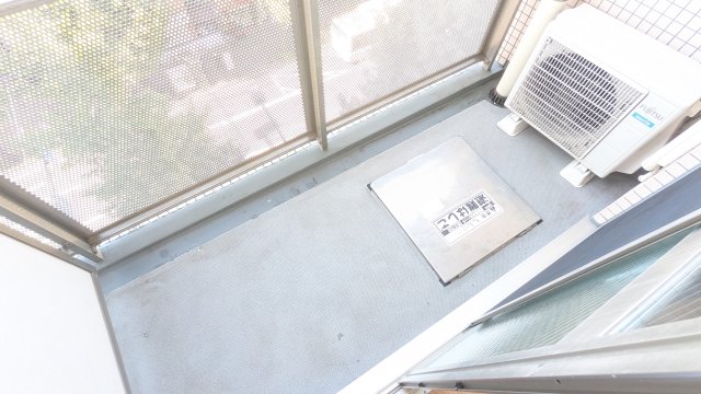 バルコニー　同じタイプのお部屋です