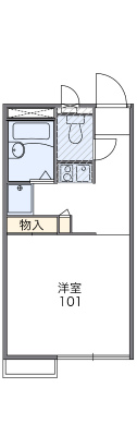 レオパレスツカサの間取り