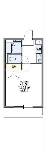 レオパレスビクトルの間取り