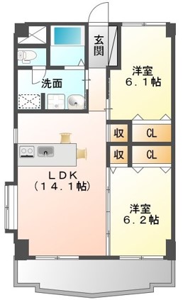 ローズヒルズの間取り