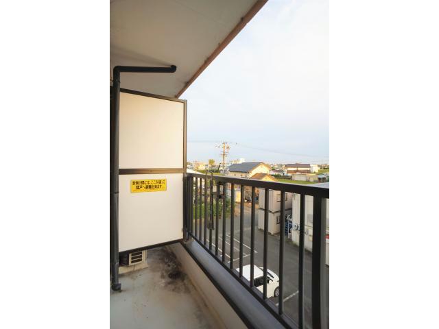 バルコニー　南向き