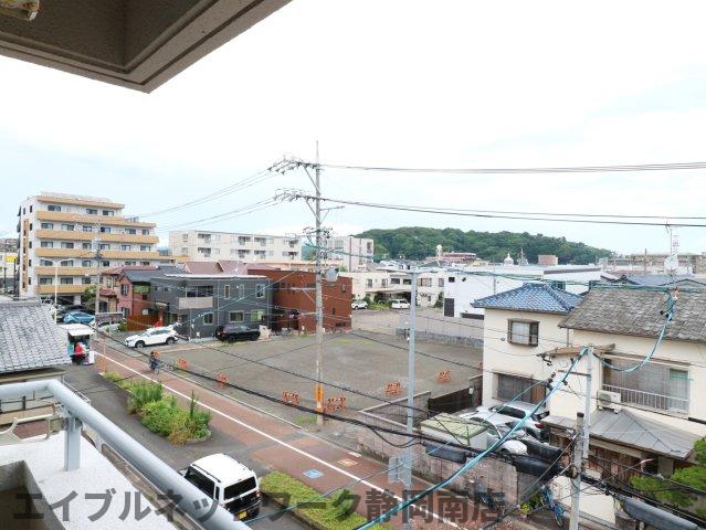 【静岡市駿河区大坪町のマンションの眺望】