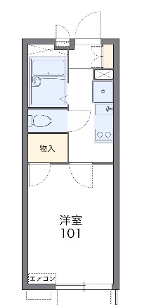 クリエイトコーポ2の間取り