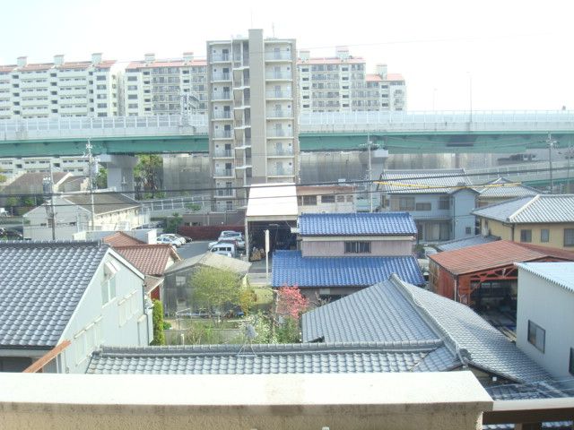 【名古屋市西区新福寺町のマンションの眺望】