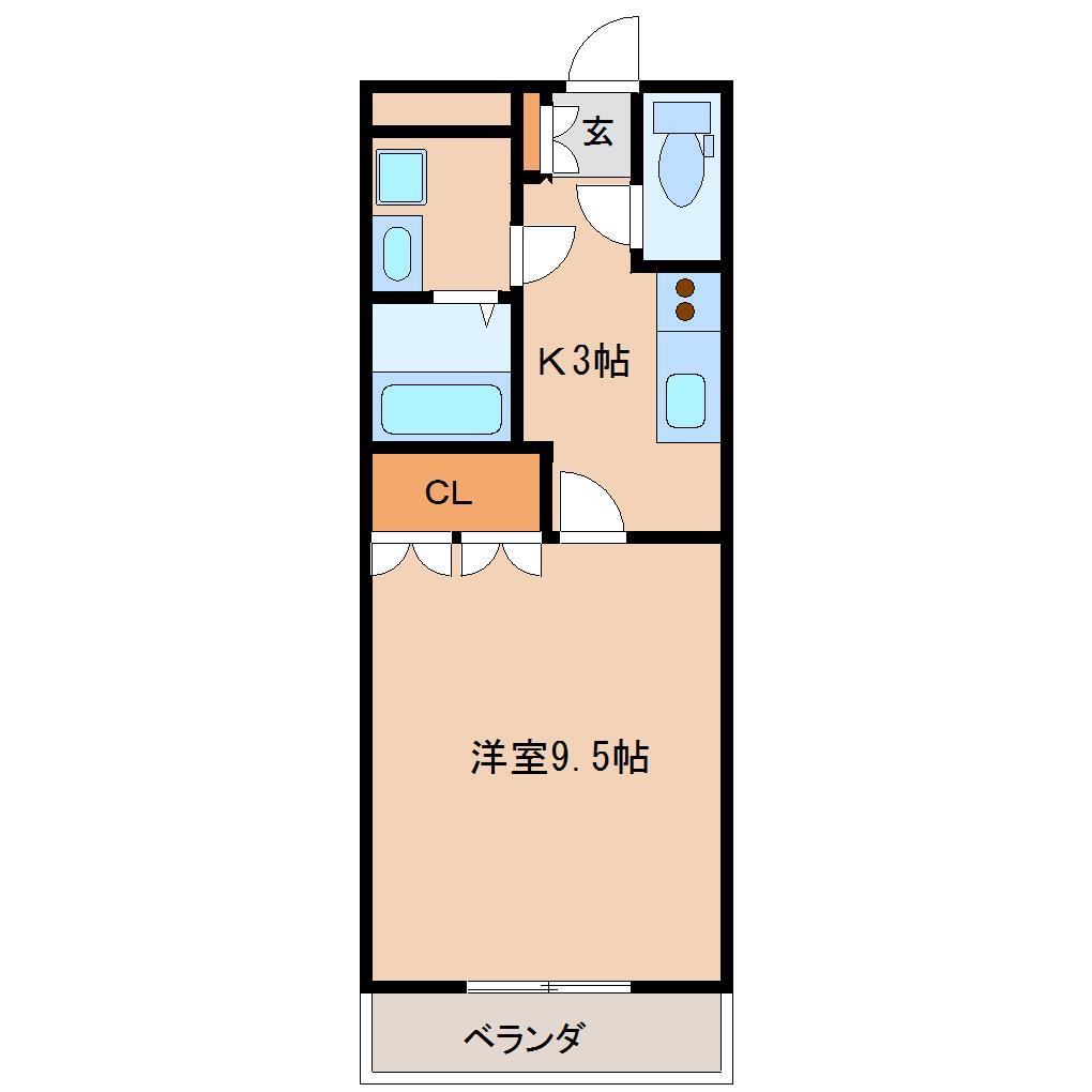 ルニード高田の間取り