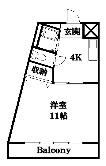 HRヒルズの間取り