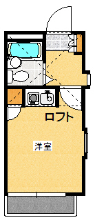 アップルハウス高座渋谷Bの間取り