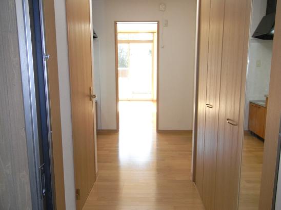 その他部屋・スペース　玄関から見た室内です