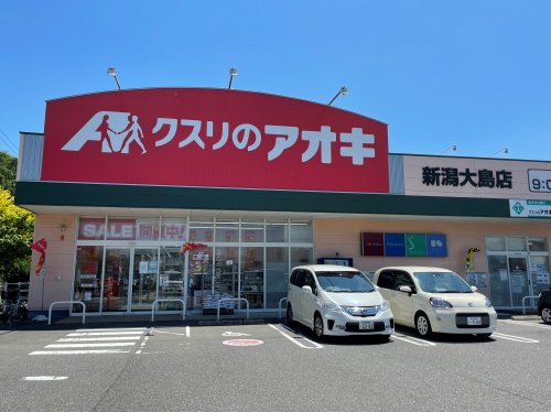 ドラックストア　クスリのアオキ 新潟大島店（ドラッグストア）まで1081m