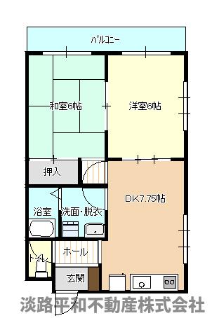 ルージュ立木の間取り