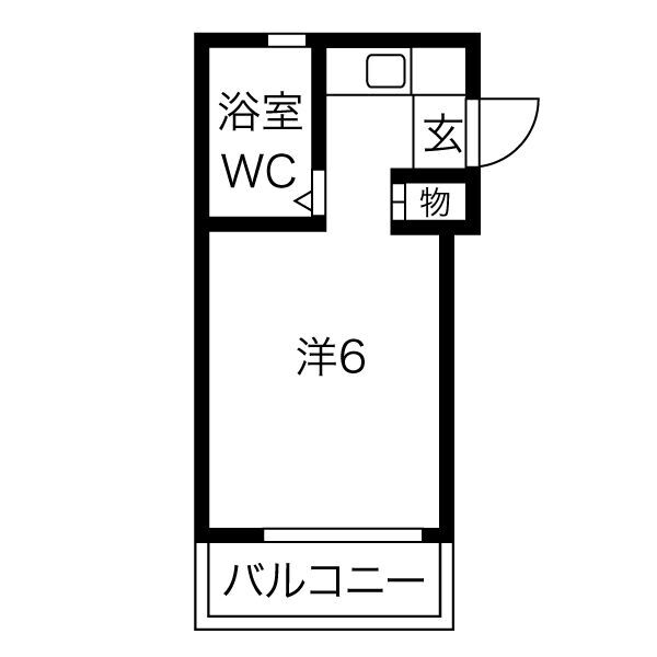 ハートイン元八事の間取り