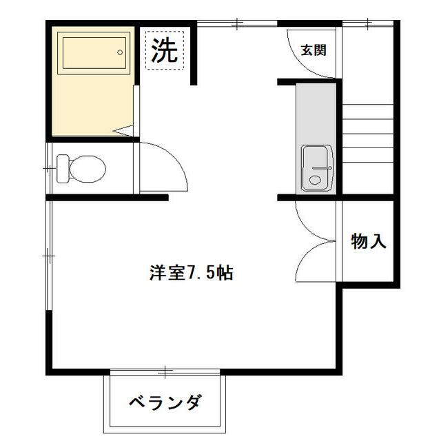 【パークサイドあかね台Ｂの間取り】