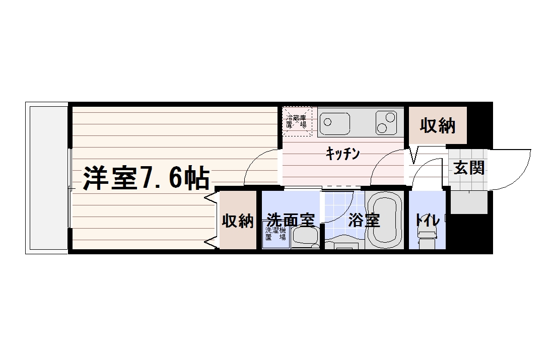 ロイヤルヒルズタワーの間取り