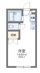 町田市相原町のアパートの間取り