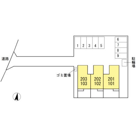 【青梅市今井のアパートのその他】