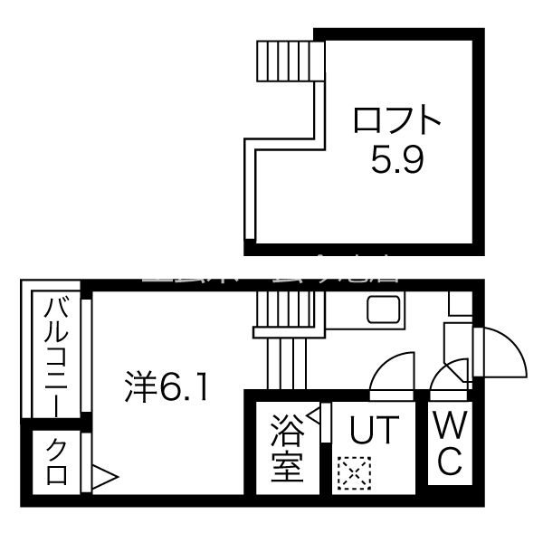 アーバンコート堀田の間取り