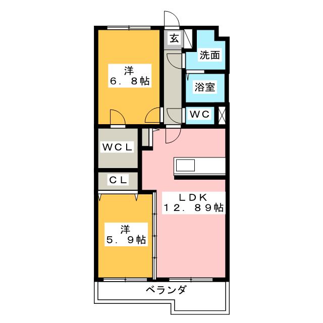 グランストークヴィレッジの間取り