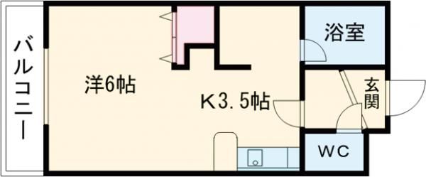 パークコート恵み野の間取り