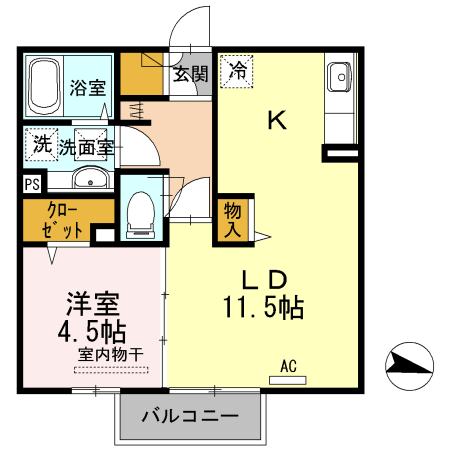 ルネット小島の間取り