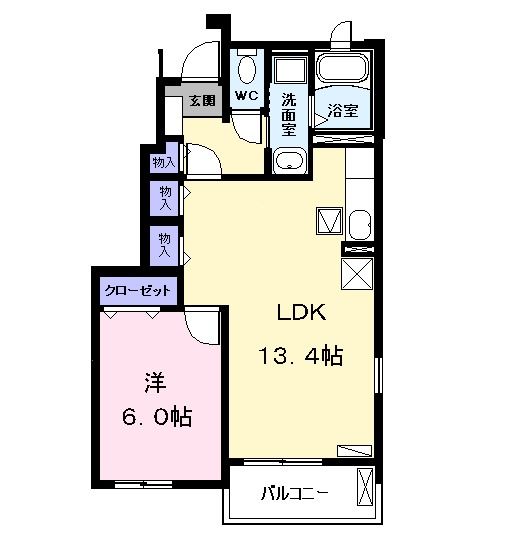 サンリット　IVの間取り